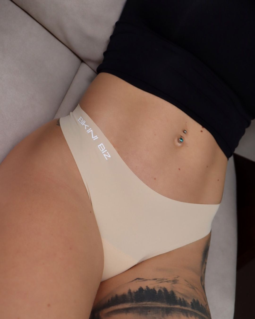 Outie Athletic G-String - The Bikini Biz